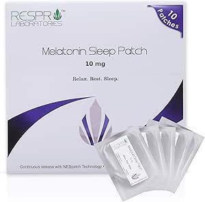 Respro Labs Parche De Melatonina Natural 10 Mg De Liberacion Continua 10 Salud Y Hogar Amazon Com