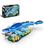 Nanoblock Dinosauri Deluxe Edition – Mosasaurus, Kit Costruzioni Advanced Hobby Series (710 Pezzi)