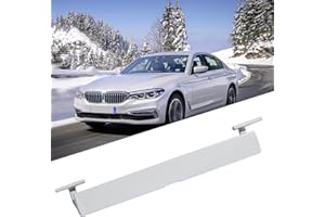 Jaronx Compatible with BMW Roof Rack Port Cover for 5 Series G30/G31 2018-2023, Roof Rack Molding Port Cap for BMW 520 525 530 540 M550, 51137443691 (Mineral White Metallic)