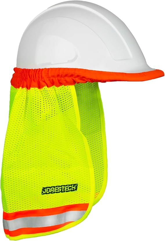 JORESTECH Safety Neck Cover Reflective High Visibility Yellow/Lime Sun