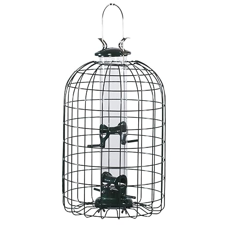 Audubon Squirrel Proof Caged Tube Type Bird Feeder Model Natube3
