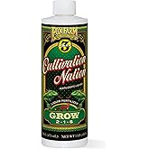 FoxFarm Cultivation Nation Grow Fertilizer - Formula for Optimal Vegetative Growth, Perfect for Soil, Soilless Media, Hydroponics & Aeroponics - Part 1 of 3-Part Feeding Program- NPK 2-1-6 (Pint)
