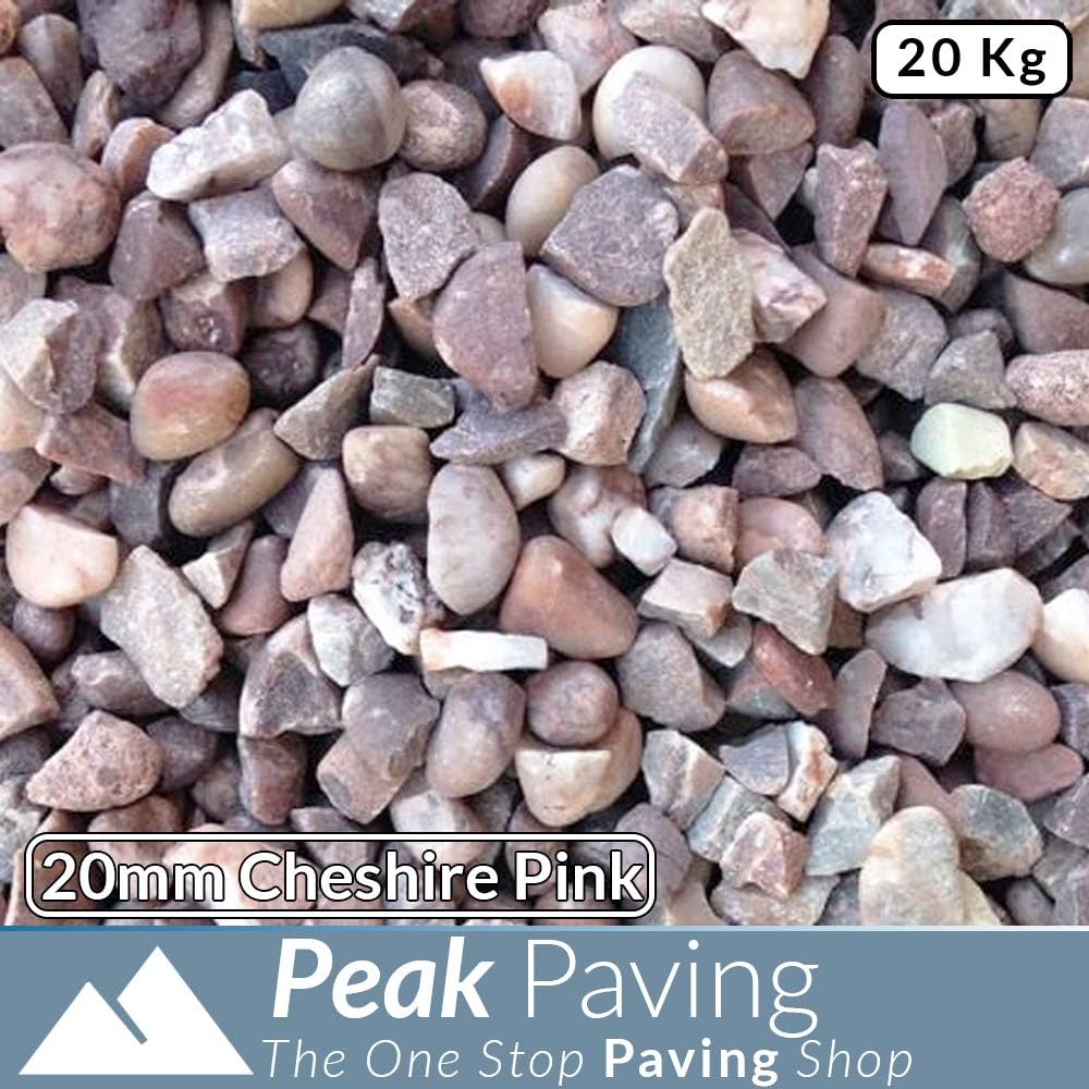 Staffordshire Pink Decorative Aggregates Slate Pebble Chippings Garden