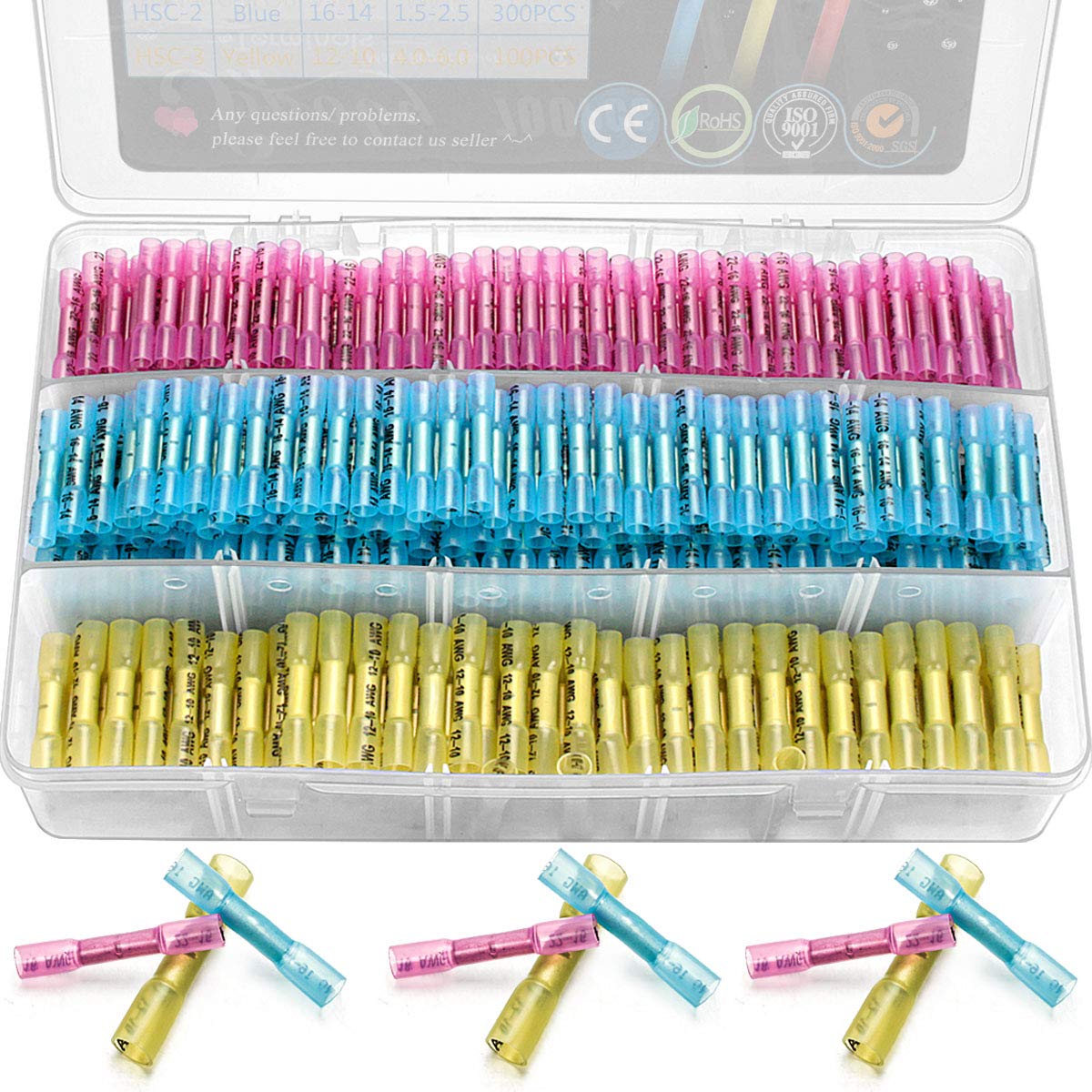 Best 3M Non Insulated Butt Connectors 300 Pc