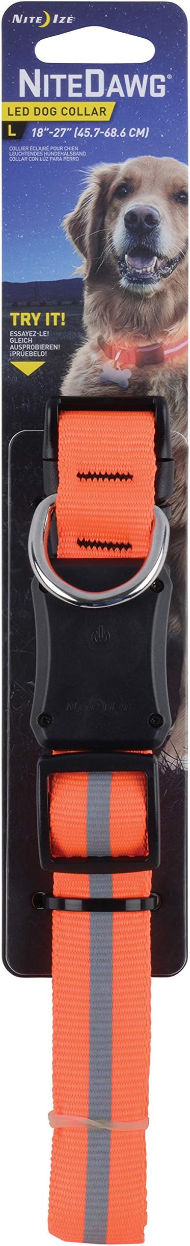 nite ize nite dawg led dog collar