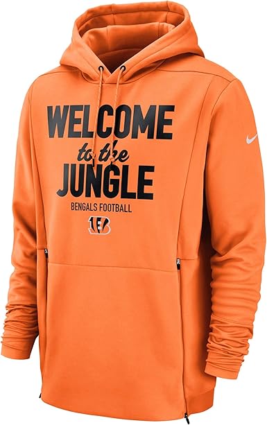 orange pullover hoodie men's