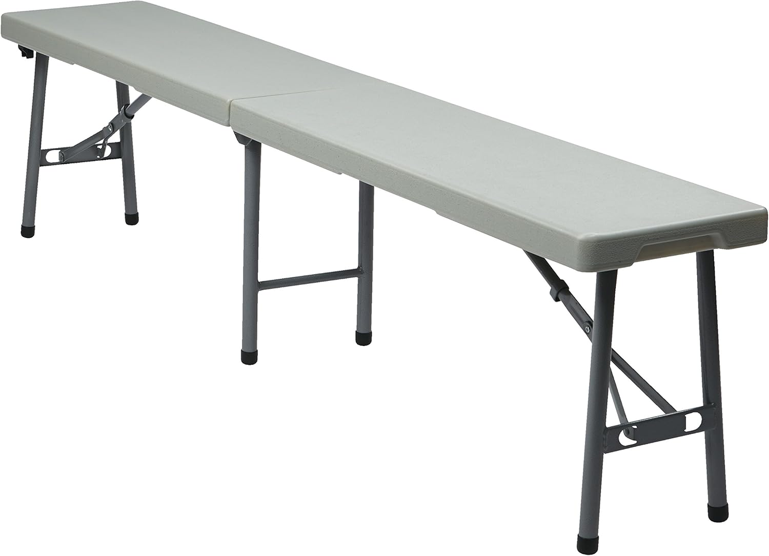 Office Star outdoor bench, 6', White: Kitchen & Dining