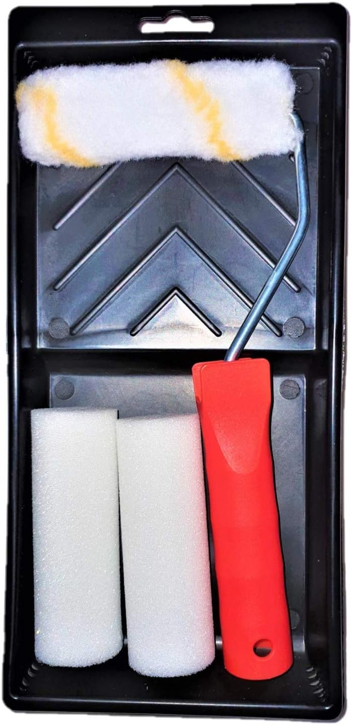 Mini Paint Roller Set - 5 Piece Bloc