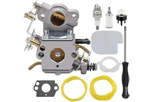 Powtol 545070601 PP4218A PR4218 Carburetor Fits Poulan Pro P3314 PP4218AVX P4018WT PP3516AVX P4018 P3416 PP4218 PPB4218 P3314WSA PPB3416 P4018WM PP4018 PP3816 Chainsaw Replace C1M-W26C