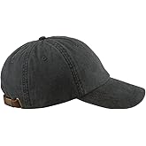 Adams Unisex 6-Panel Low-Profile Washed Pigment-Dyed Cap