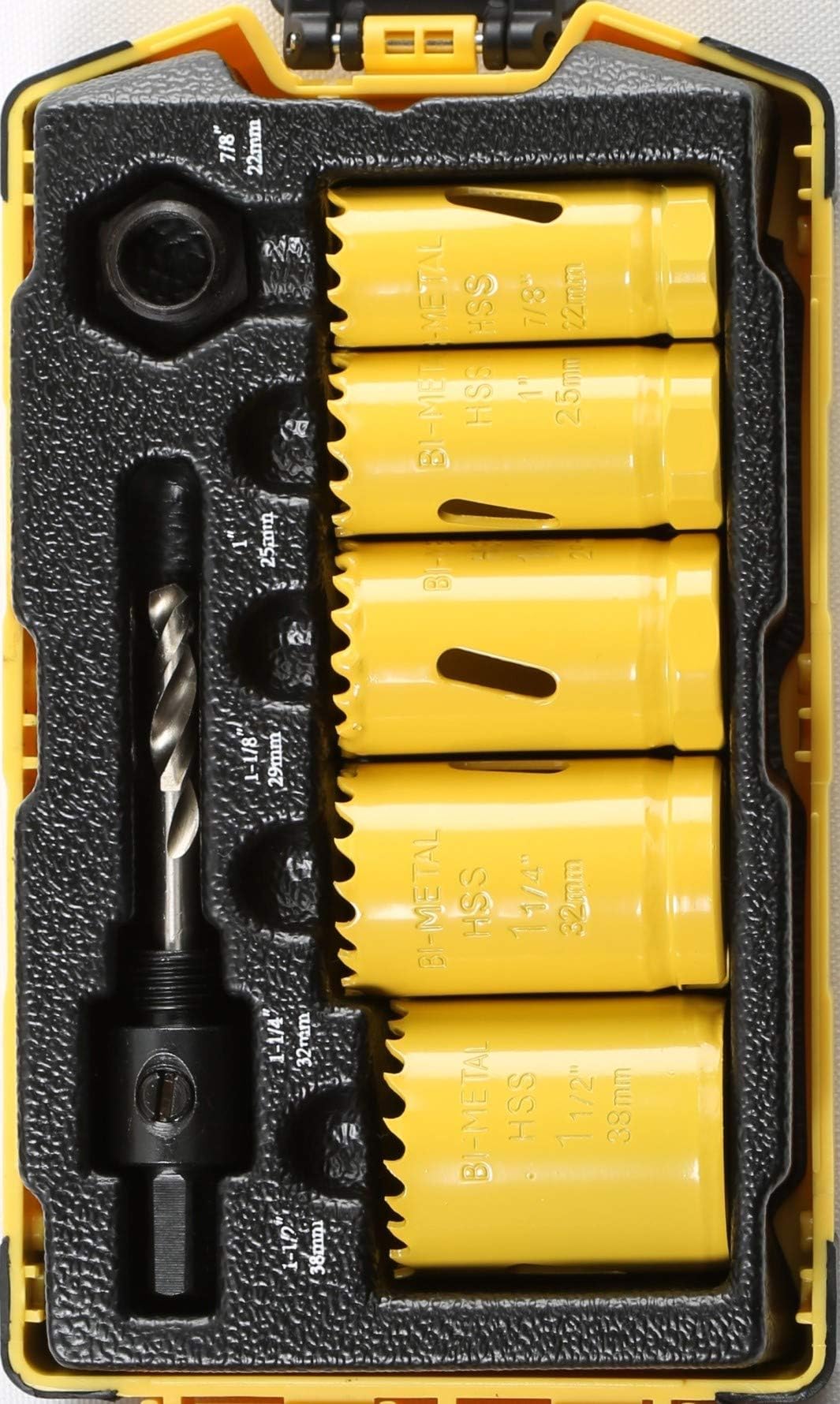 KempstonBi-Metal Hole Saw Set