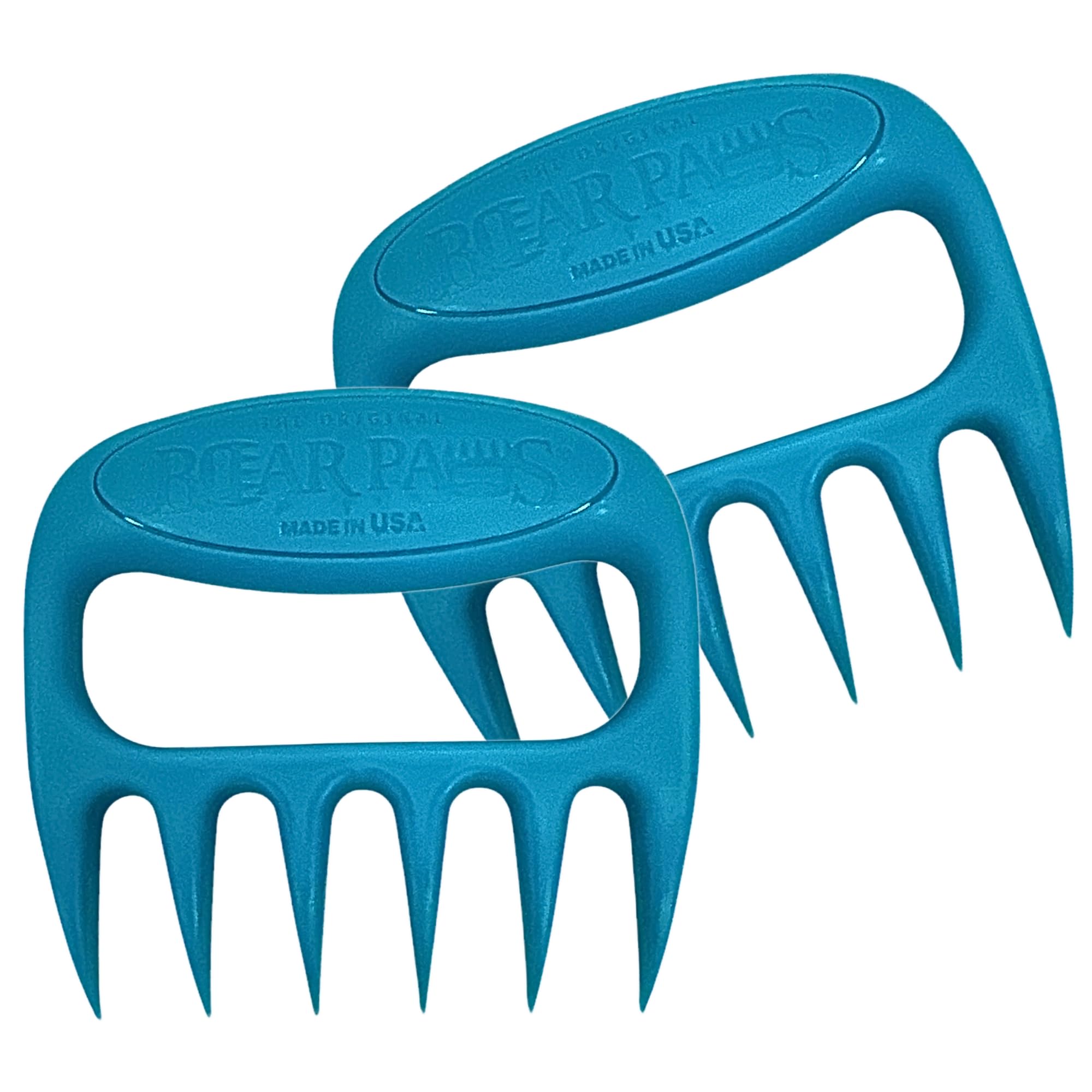 Photo 1 of The Original Bear Paw Meat Shredder - Claws for Shredding Pork, Chicken & Any Meat (Teal)