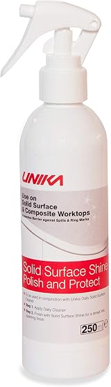 Unika Solid Surface Shine Polish and Protect 250ml