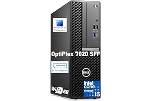 Dell OptiPlex Desktop Computer 7020 SFF, 7000 Small Dekstops PC, 14th Gen Intel 14-Core i5-14500 (Beat i7-13700), 16GB DDR5 RAM, 512GB PCIe SSD, WiFi 6E, 2 DisplayPort, HDMI, Type-C, Windows 11 Pro