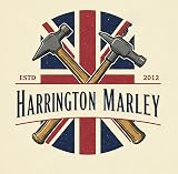 Harrington Marley 10x Galvanised Fence Post Security Brackets 4" Posts Screws view 5