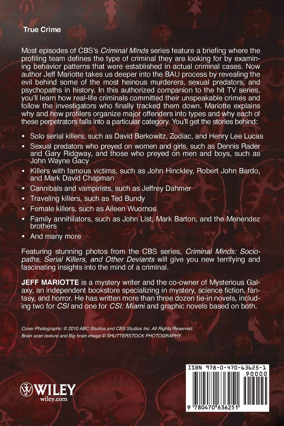 Criminal Minds Sociopaths Serial Killers And Other Deviants Mariotte Jeff Amazon De Bucher