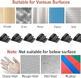 Tomario 20PCS USB HDMI Cable Wire Management Holder Clips for Desk Wall Fairy view 3
