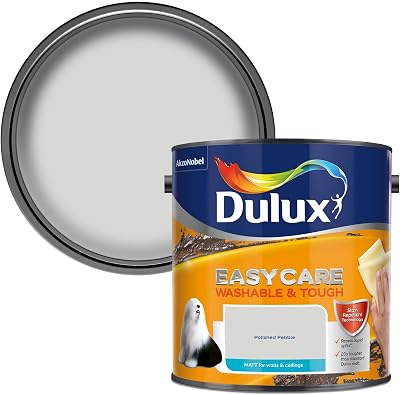Dulux 403201 Easycare Washable Matt Emulsion Paint Walls Ceilings Polished