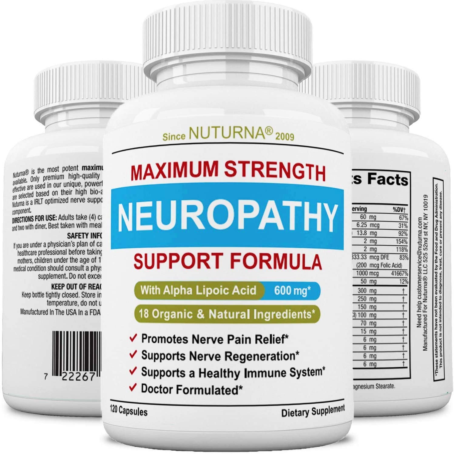 Mua Neuropathy Support Supplement Nerve Pain Support with 600 mg