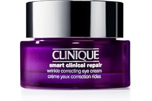 Clinique Smart Clinical Repair Wrinkle Correcting Eye Cream With Hyaluronic Acid + Peptides | Anti-Aging, Hydrating + Depuffing