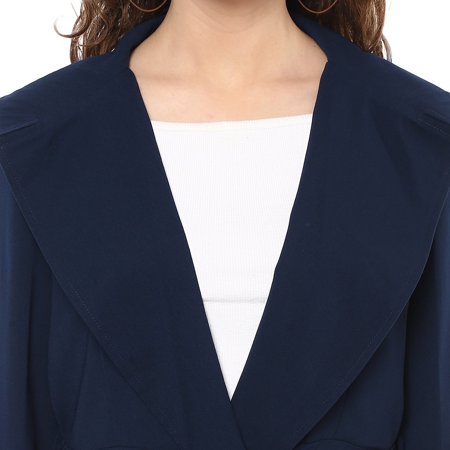 bohobi full sleeve solid women's jacket