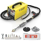 YELLOW JACKET Stud Welder Dent Repair Kit, 3KW Spot Welder Dent Puller, Auto/Manual Welding &amp; 7 Modes, 110V Auto Body Spot Welding Dent Repair Machine for Car, Truck &amp; Steel Panels