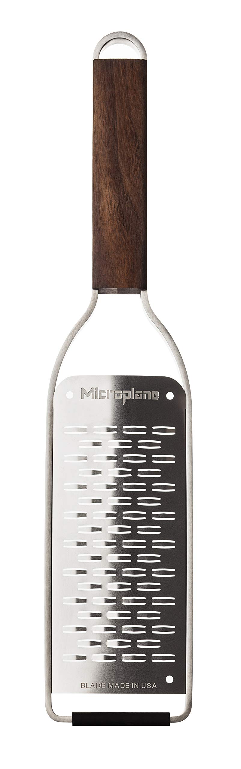 Microplane Kitchen Grater Ribbon for Hard Cheese, Apple, Carrot, Zucchini and Chocolate with Stainless Steel Blades - Made in USA