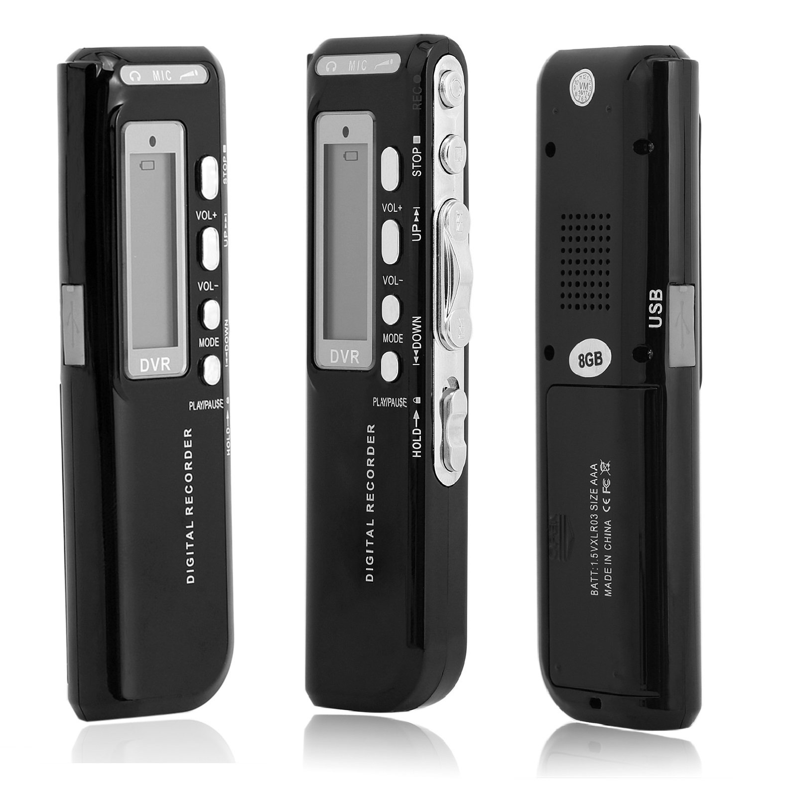 Galleon MonoDeal Digital Portable Voice Recorder And MP3 Player With