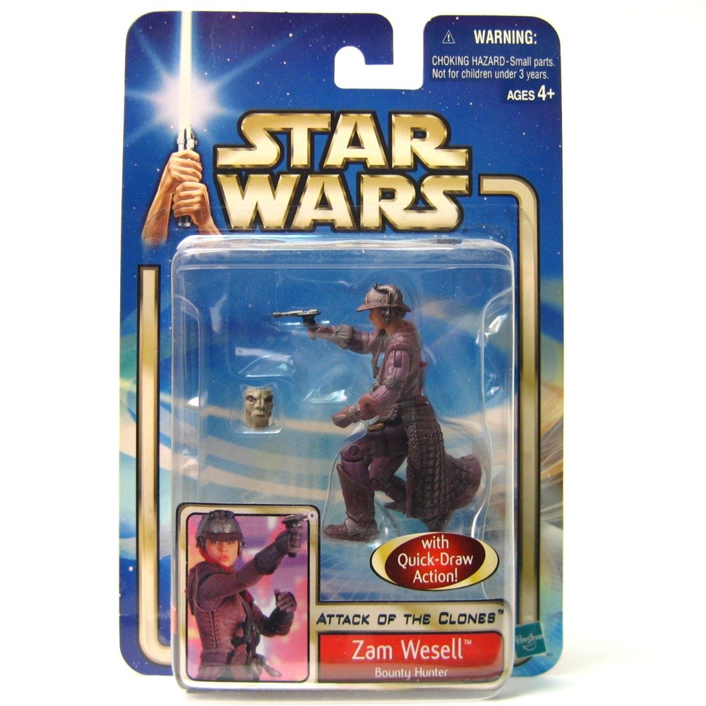 Star Wars: Episode 2 > Zam Wesell with Face Reveal Action Action Figure