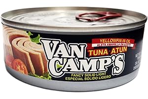 Van Camp's Yellowfin Tuna in Oil (Pack of 6)
