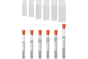 VONEEDL 55 PCS Large Eye Sharp Needles - Easy to Thread Big Eye Sewing Needles, Embroidery Needles (6 Sizes)