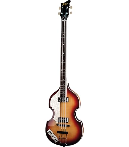 Amazon.com: Vintage Violin 4 String Bass Guitar with Hard