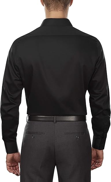 van heusen fitted stretch dress shirt