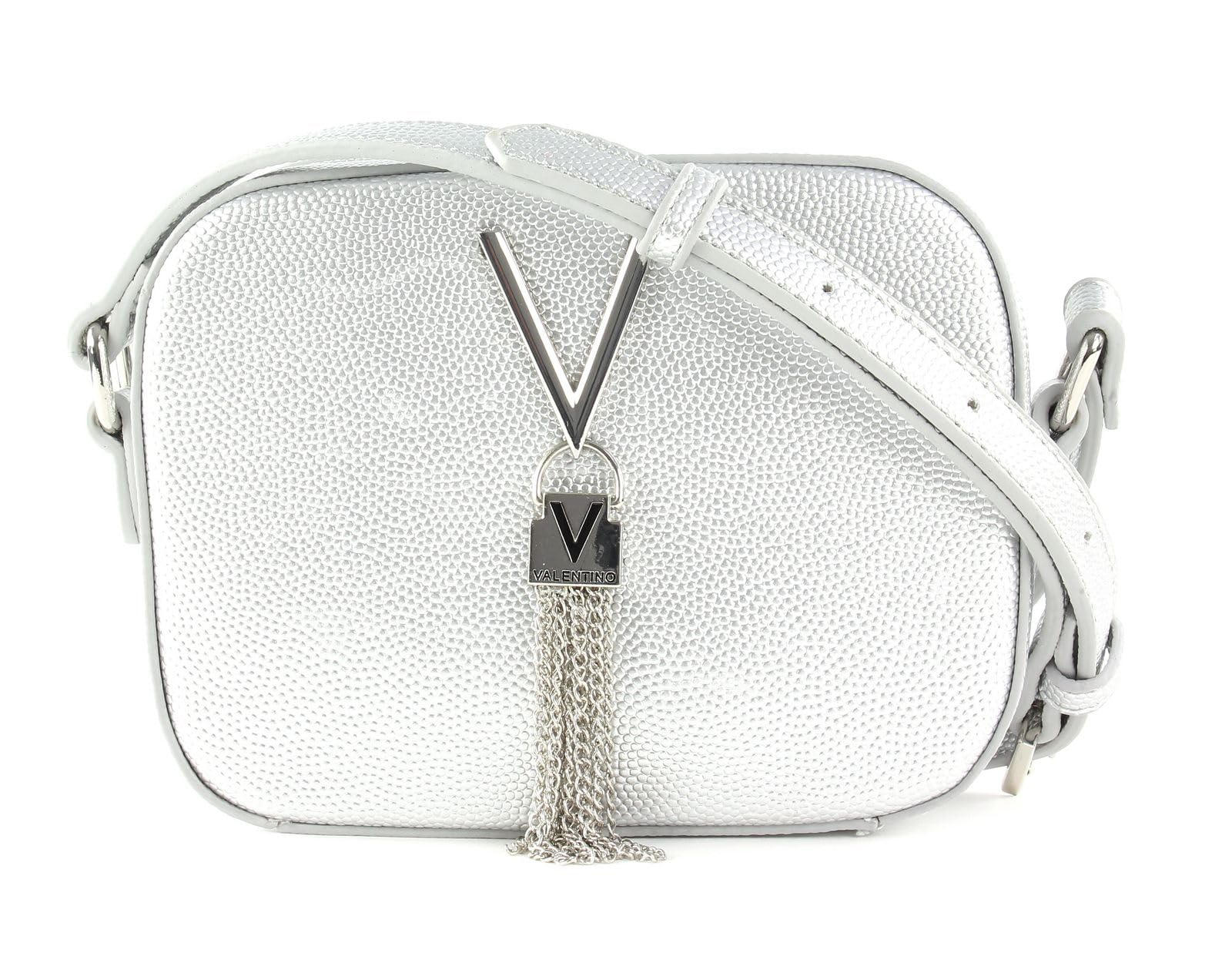 Valentino Haversack 1r4-divina Women, Tascapane, One Size, Silver, ÚNICA