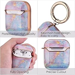 OLEBAND Airpod Case Cover with Keychain and Cute