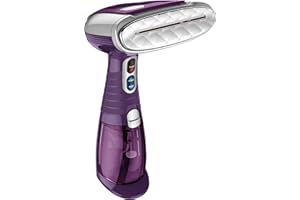 Conair Handheld Garment Steamer for Clothes, Turbo ExtremeSteam 1550W, Portable Handheld Design, Strong Penetrating Steam - Amazon Exclusive in Plum