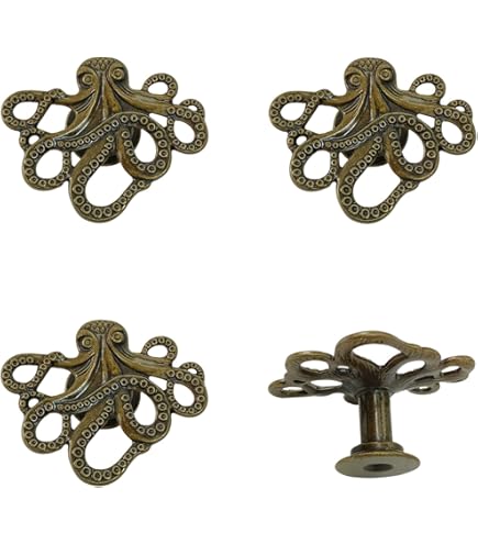 HERNGEE Gancho Decorativo De Pared De Hierro Fundido De Bronce