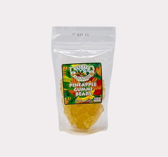 Gummi Bears (Pineapple) Ultra Soft and Juicy Grocery & Gourmet Food