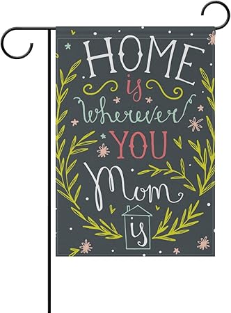 Amazon Com Yzgo Floral Drawing Home Is Wherever You Mom Garden