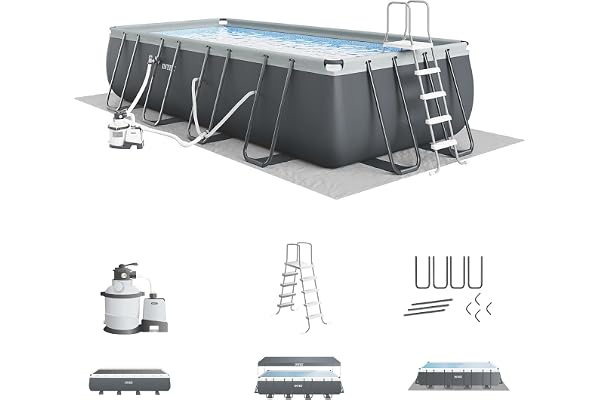 Intex Rectangular Filter Ladder Pool