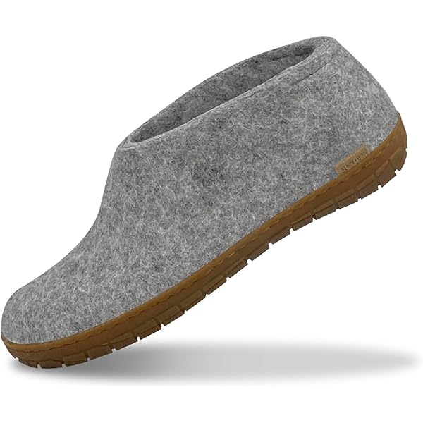 Amazon.com | Glerups 100% quality wool mix Boot Slipper with