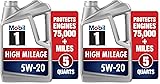 Mobil 1 High Mileage Full Synthetic Motor Oil