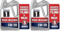 Mobil 1 High Mileage Full Synthetic Motor Oil