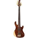 Cort Rhythmic Series Jeff Berlin Signature 5-String Bass Guitar, Natural Glossy