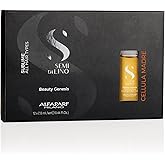 ALFAPARF MILANO Semi di Lino Sublime Cellula Madre Beauty Genesis Vials - Argan Ampoules for Radiant and Healthy Hair - Protects Color - Adds Shine (12 Vials / 0.44 fl. oz. each)
