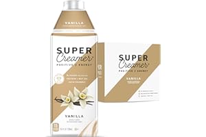 KITU SUPER COFFEE Keto Coffee Creamer | 0g Added Sugar, 2g Protein, 40 Calories [Vanilla] 25.4 Fl Oz, 3 Pack