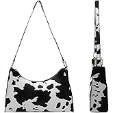 Women's Zebra Print Tote Shoulder Bag Leather Top Handle Purse Travel Handbag Clutch Wallet