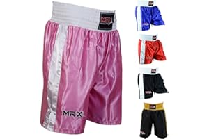MRX BOXING & FITNESS Men Boxing Shorts for Boxing Training Fitness Gym Cage Fight MMA Mauy Thai Kickboxing Trunks Clothing