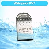 FISTAD 32GB USB Flash Drive Metal Waterproof Pen Drive Memory Stick Sliver PC view 5