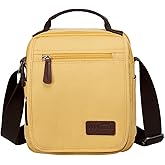 mygreen Small Canvas Crossbody Shoulder Bag Messenger Bag Work Bag | Work Bag